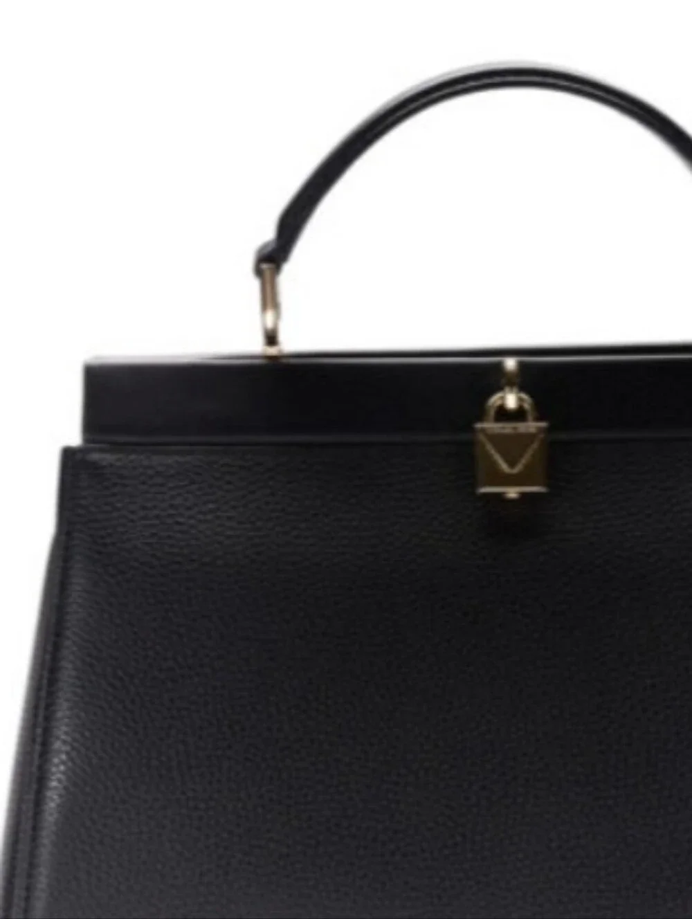 Michael Kors Gramacy Classic Black Top-Handle Leather Bag - Luxury Style